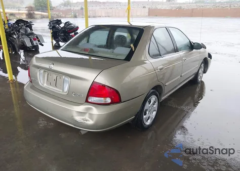 2003 Nissan Sentra Gxe z USA, uszkodzony, nr VIN 3N1CB51D03L813810